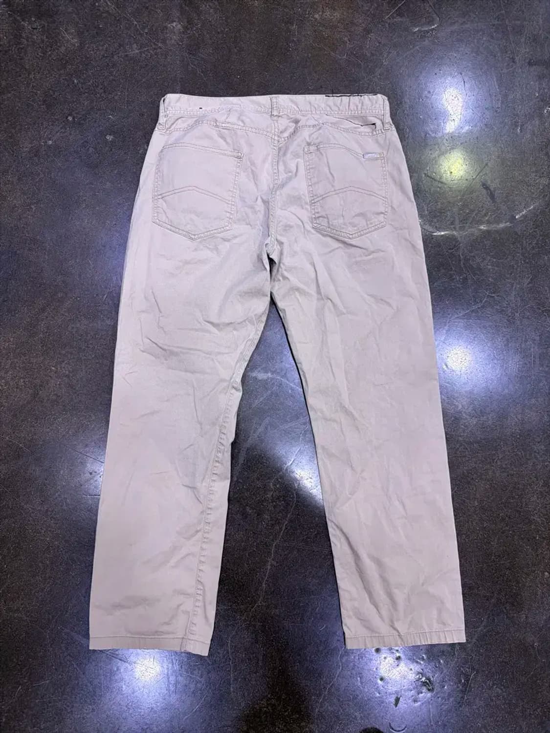 아르마니 익스체인지 스트레이트핏 캐쥬얼 치노팬츠 베이지 34 상품이미지2