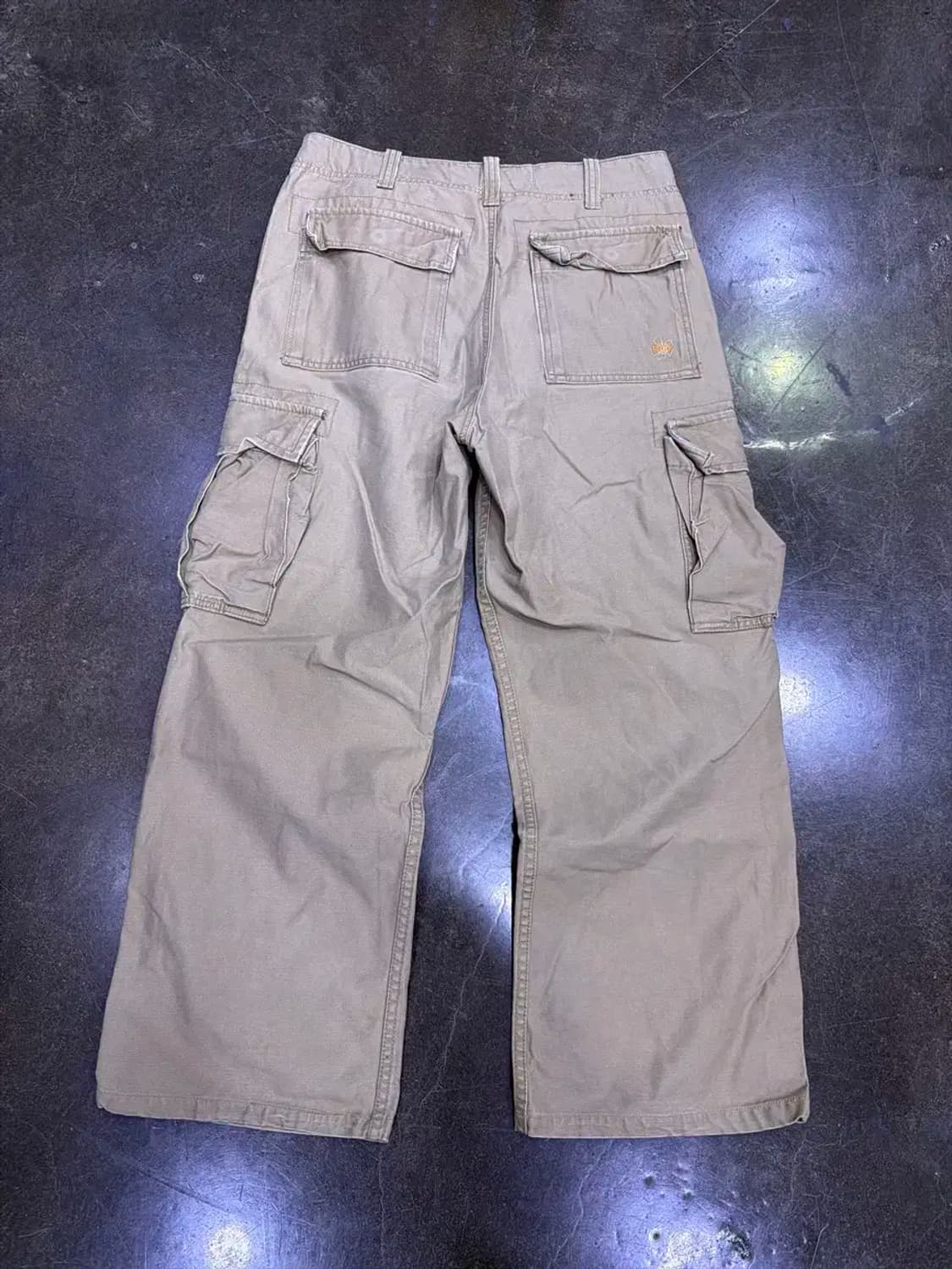 HCO 빈티지 데미지 워싱 카고팬츠 베이지 32 상품이미지2