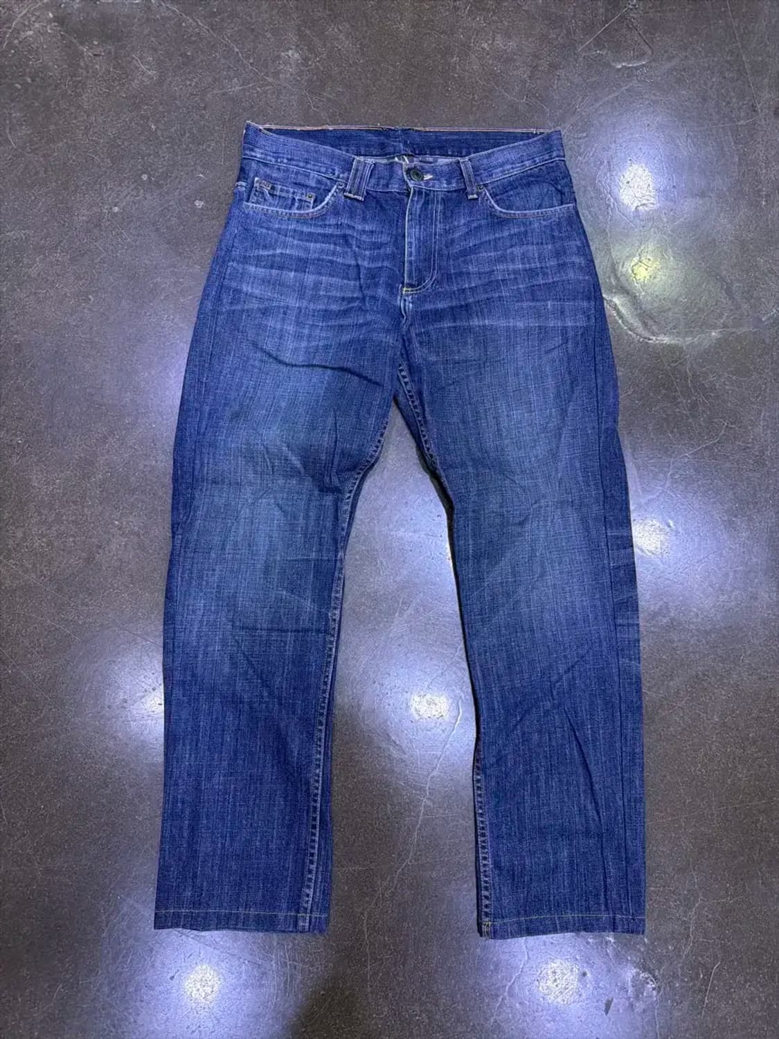 아르마니 익스체인지 헤어라인 워싱 데님팬츠 34 상품이미지1