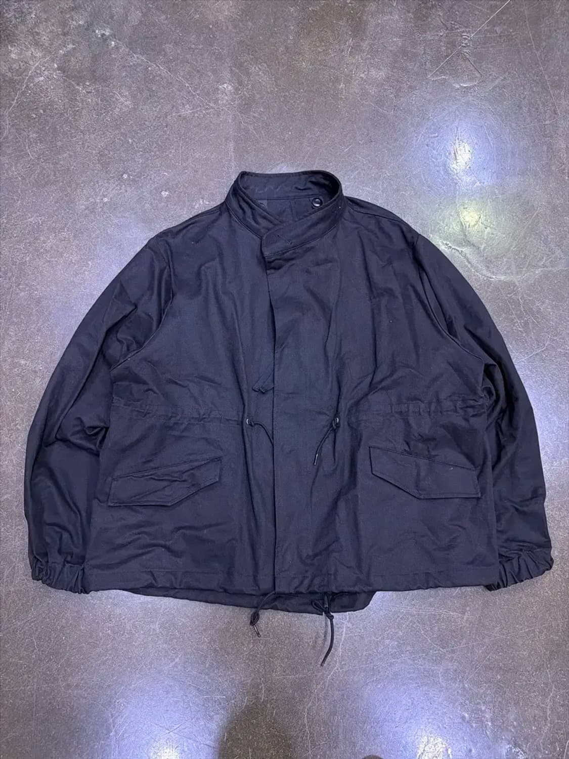 라퍼지스토어 피쉬테일 야상 숏 파카 블랙 L 상품이미지1