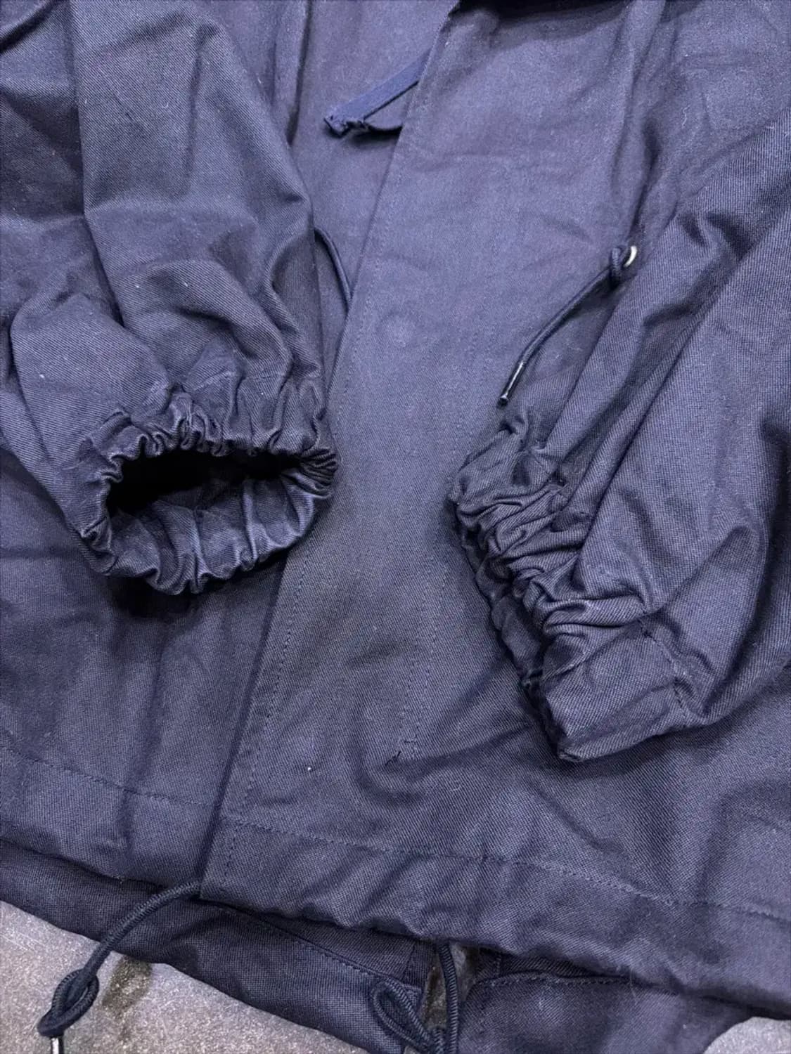 라퍼지스토어 피쉬테일 야상 숏 파카 블랙 L 상품이미지5