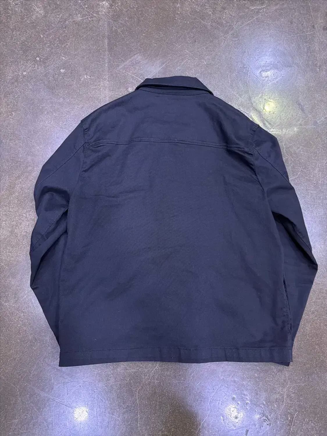 자라 유틸리티 포켓 오버핏 집업자켓 블랙 XL 상품이미지4