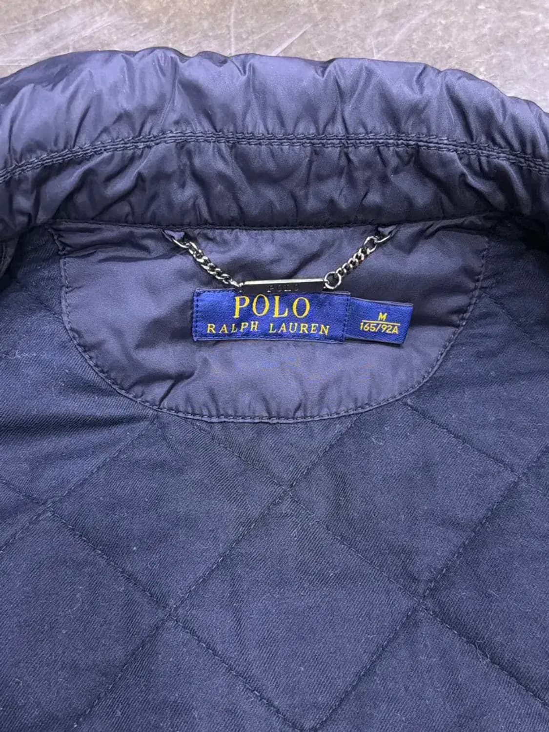 폴로 랄프로렌 클래식 퀼팅자켓 블랙 M 상품이미지10