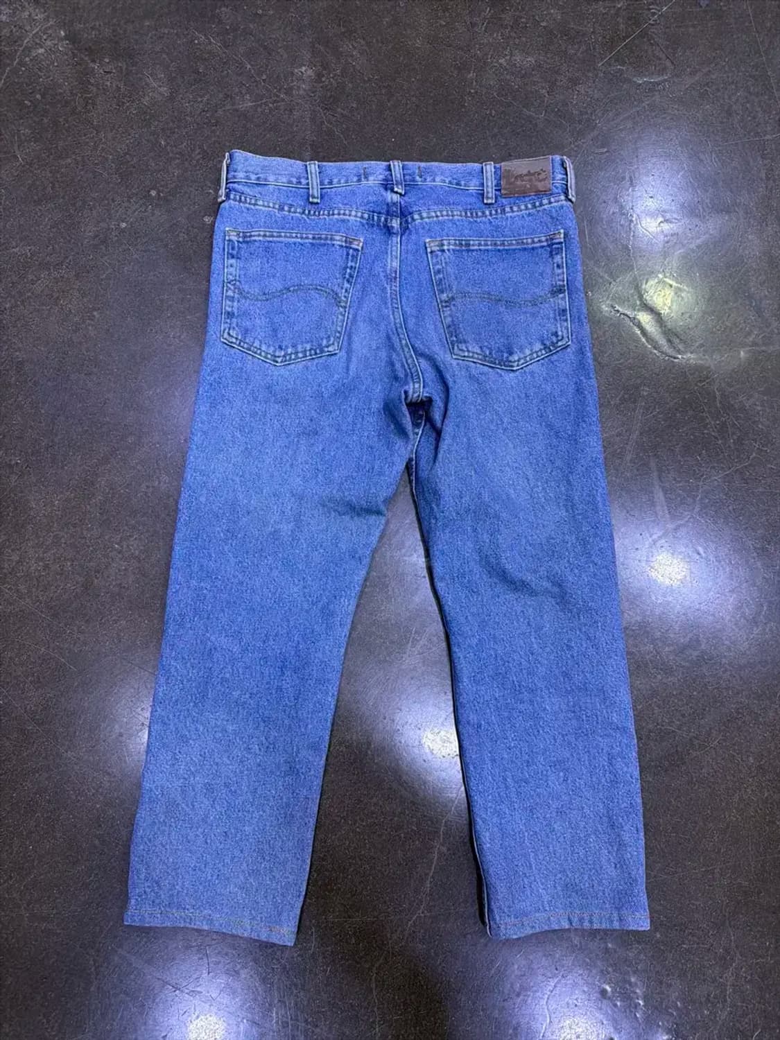 Lee 리 라이더스 래귤러 스트레이트핏 레그 빈티지 워싱 데님팬츠 34 상품이미지2