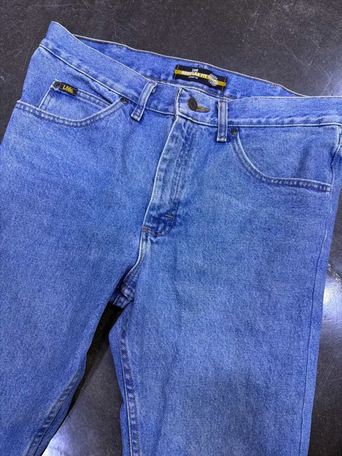 Lee 리 라이더스 래귤러 스트레이트핏 레그 빈티지 워싱 데님팬츠 34 상품이미지3