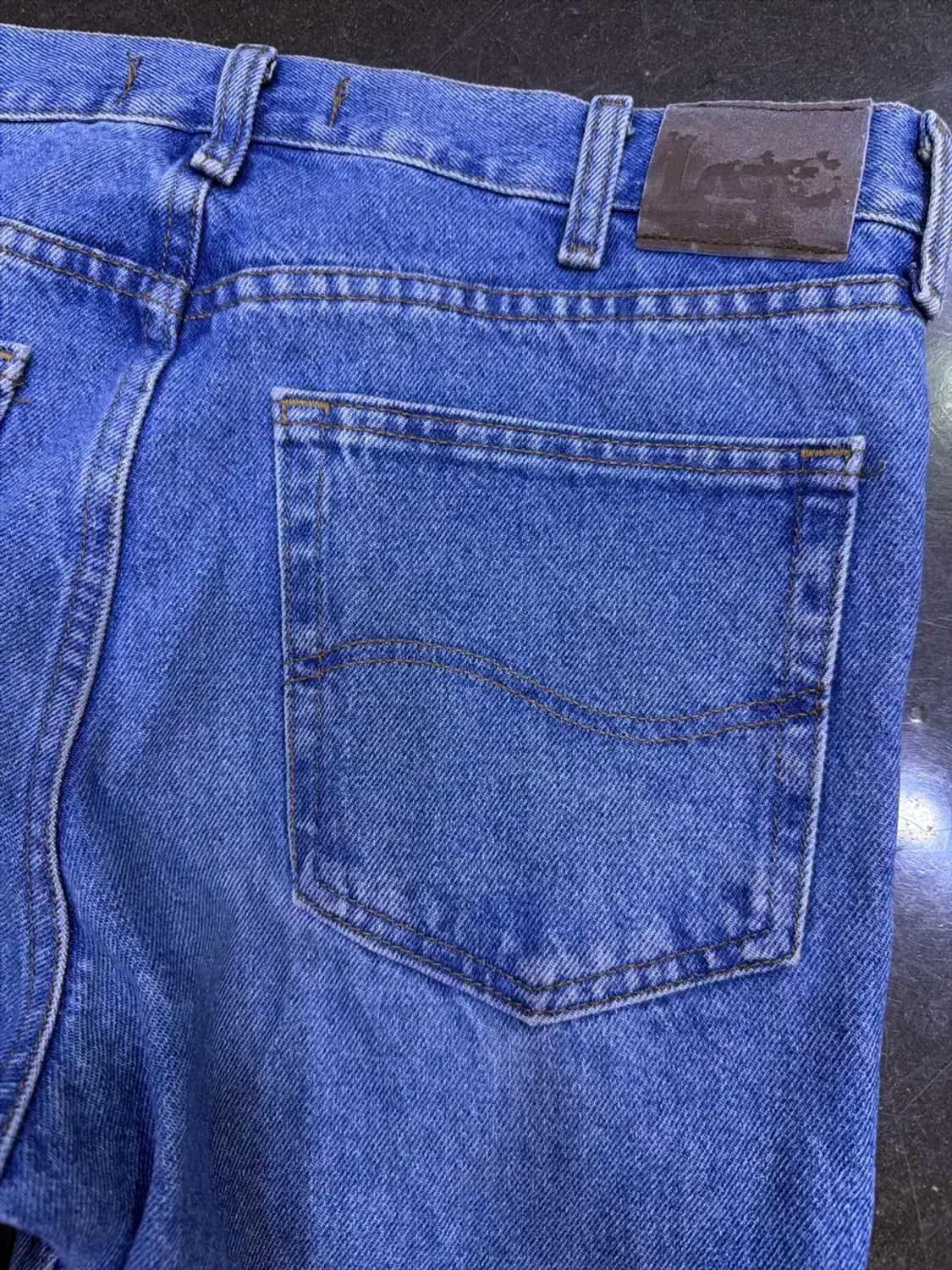 Lee 리 라이더스 래귤러 스트레이트핏 레그 빈티지 워싱 데님팬츠 34 상품이미지9