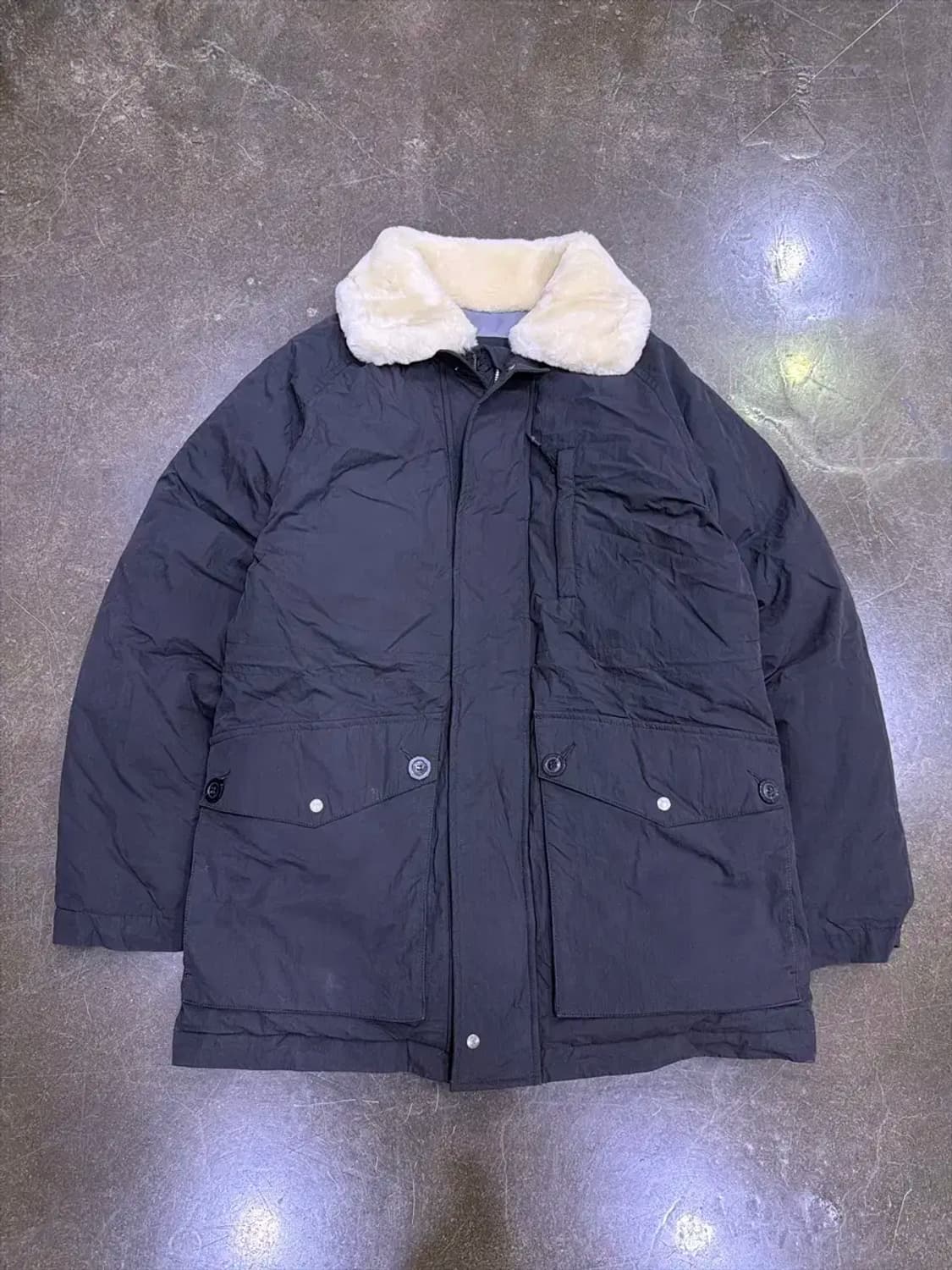 유니폼브릿지 레인저 다운 파카 점퍼 코트 블랙 L 상품이미지3