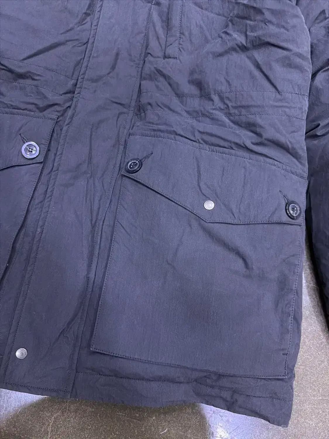 유니폼브릿지 레인저 다운 파카 점퍼 코트 블랙 L 상품이미지8