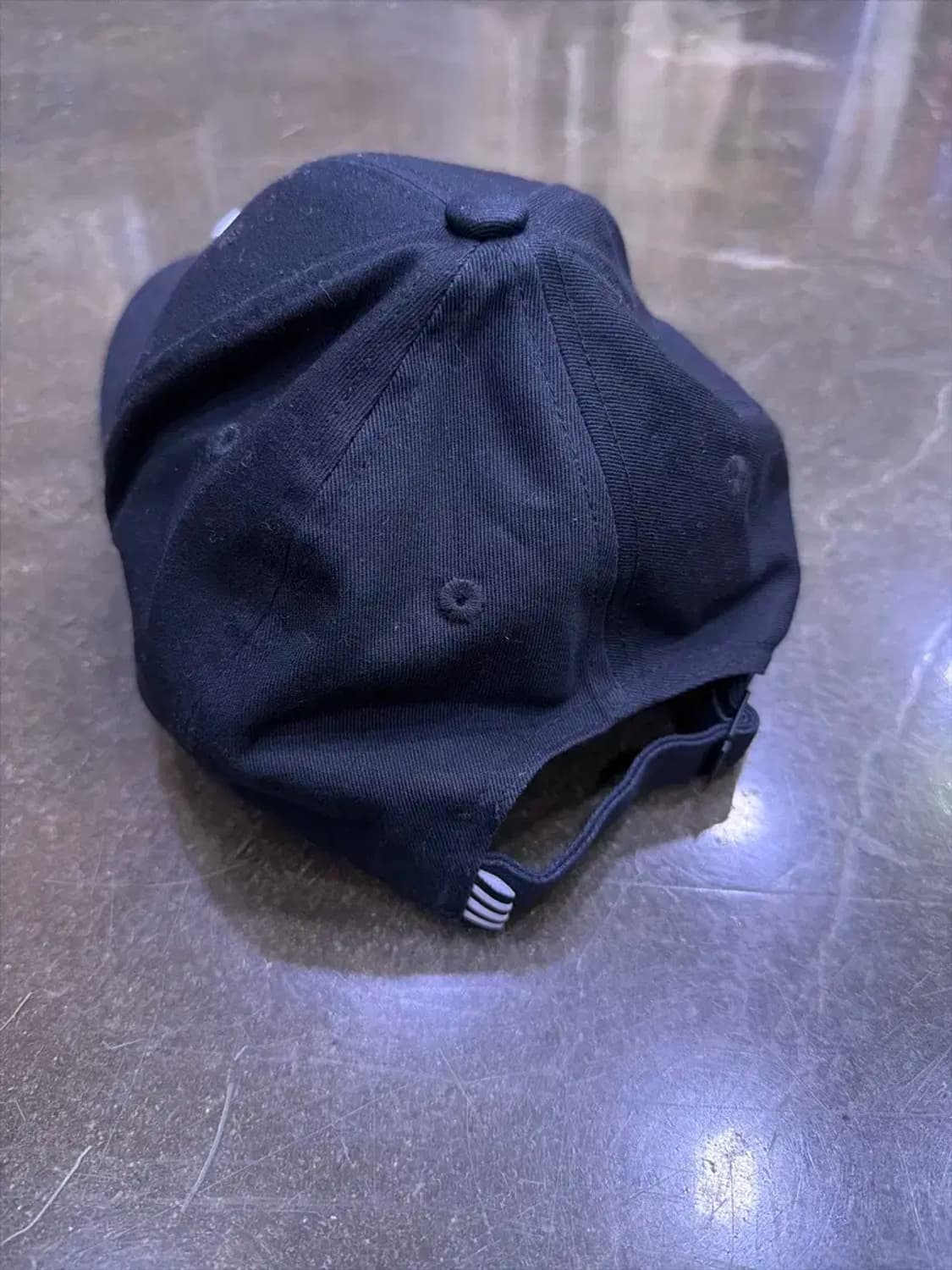 아디다스 오리지널 트레포일 자수 볼캡 블랙 상품이미지3