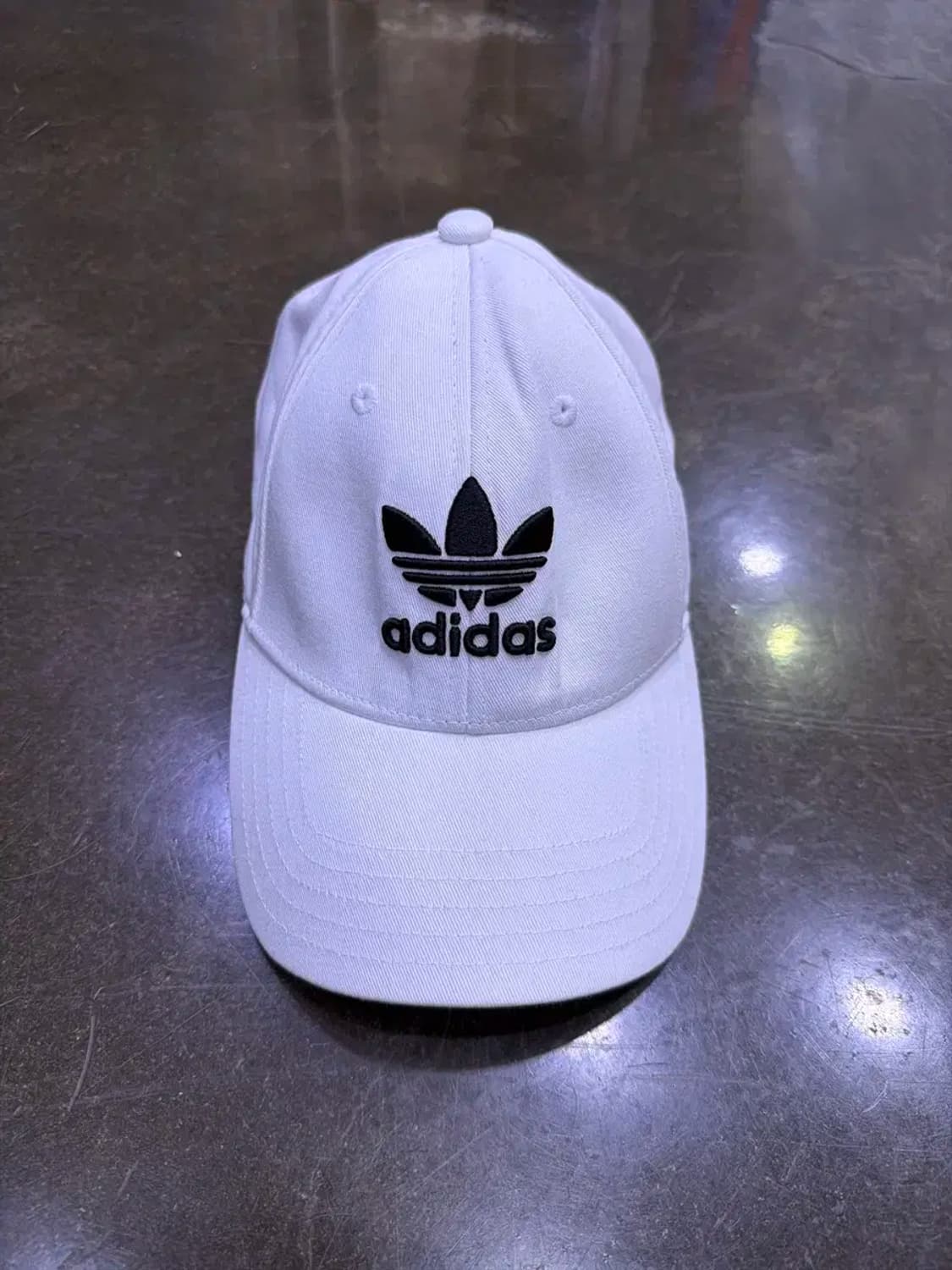 아디다스 오리지널 트레포일 자수 볼캡 화이트 상품이미지2