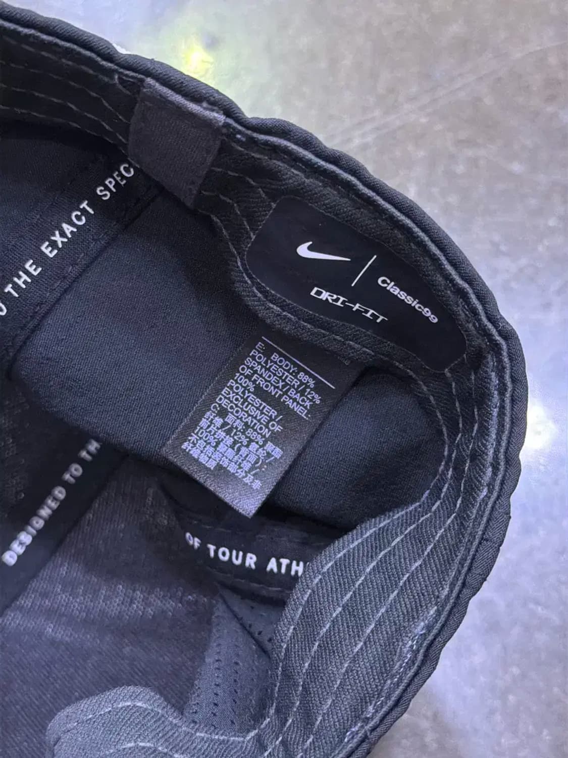 나이키 클래식99 드라이핏 골프 3D 스우시 볼캡 블랙 M L 상품이미지7