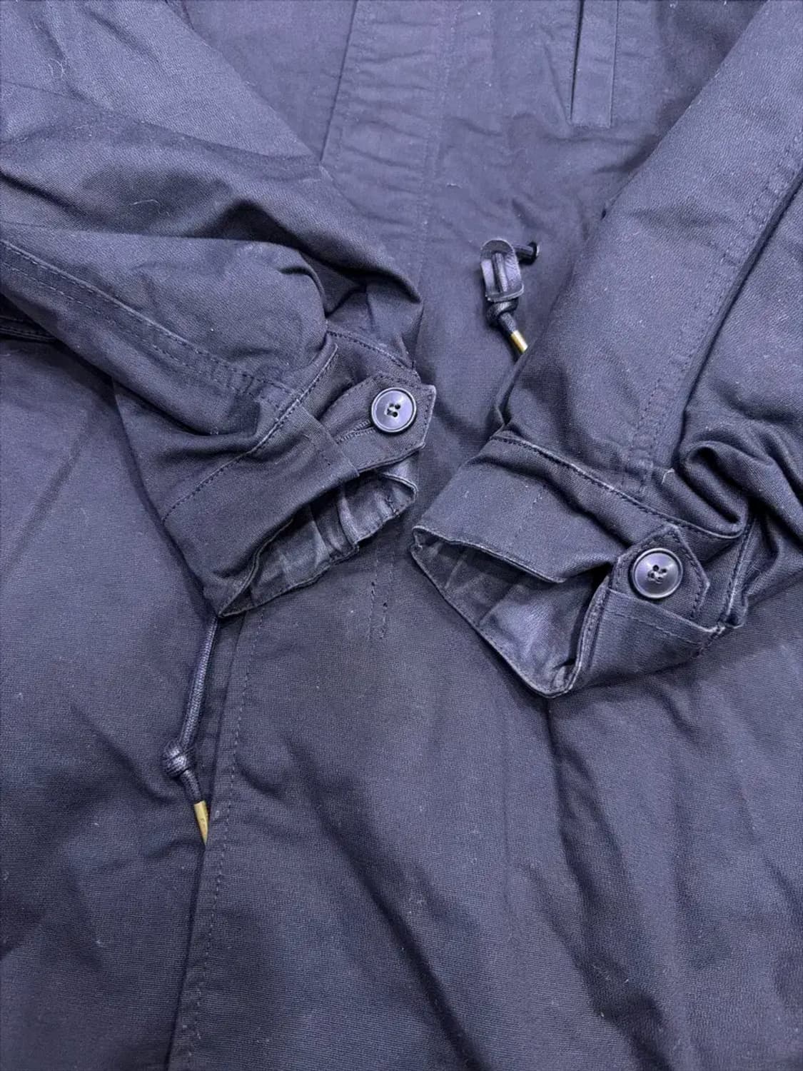 유니폼브릿지 M51 피쉬테일 파카 후드 야상점퍼 개파카 블랙 XL 상품이미지8