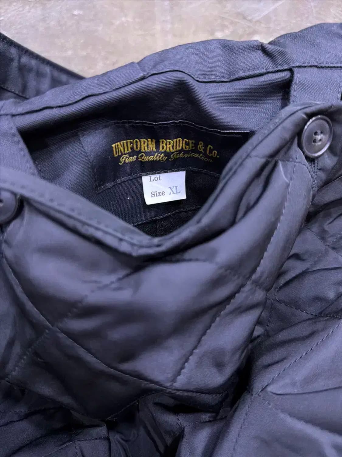 유니폼브릿지 M51 피쉬테일 파카 후드 야상점퍼 개파카 블랙 XL 상품이미지9