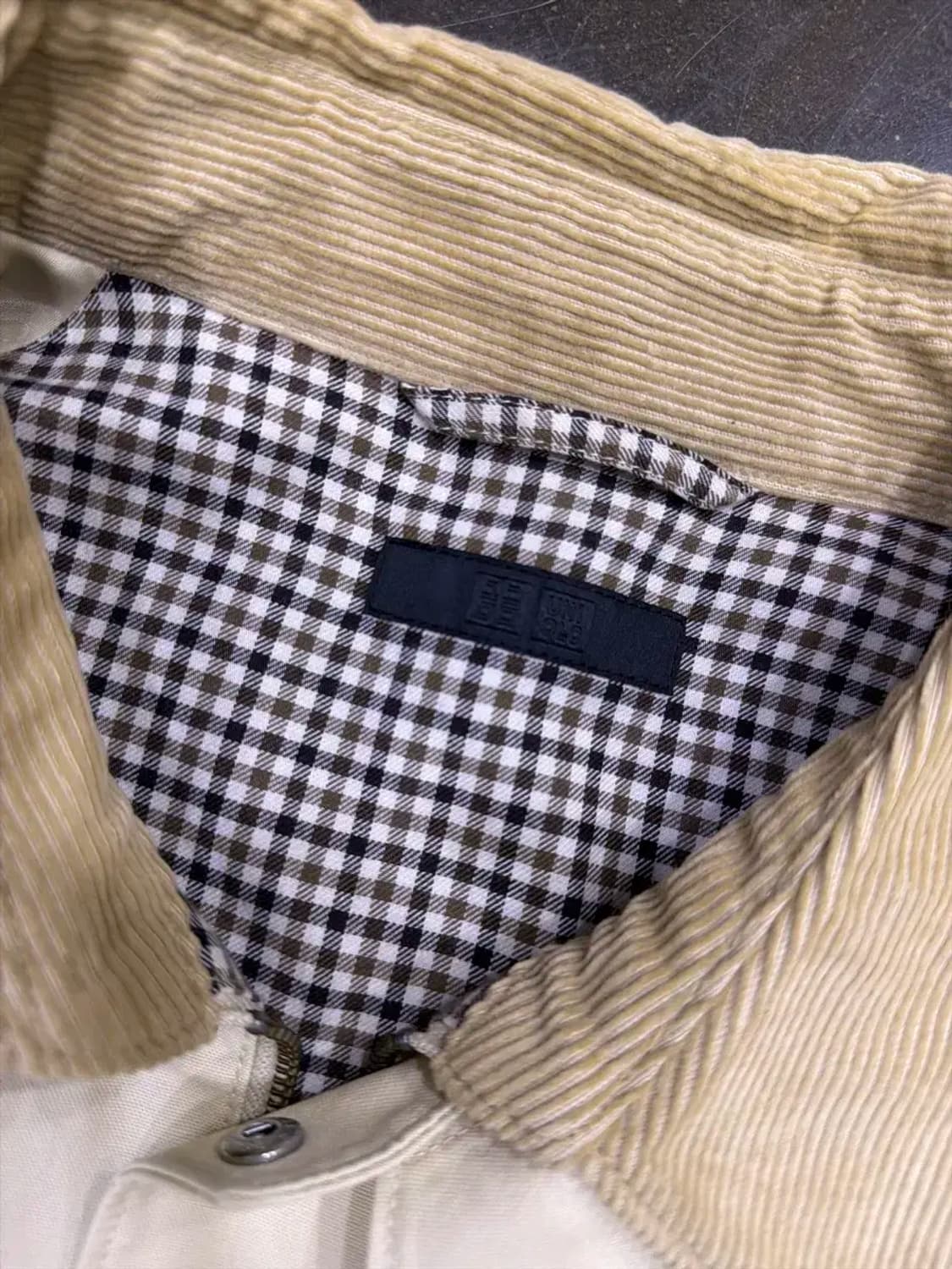 유니클로 쇼츠 유틸리티 블루종 자켓 점퍼 베이지 XL 상품이미지10