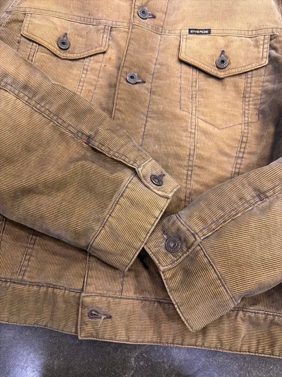 ENERGIE 에너지 쉐르파 양털 빈티지 코듀로이 자켓 XL 상품이미지6