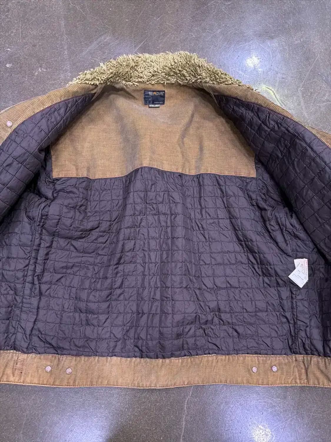 ENERGIE 에너지 쉐르파 양털 빈티지 코듀로이 자켓 XL 상품이미지7