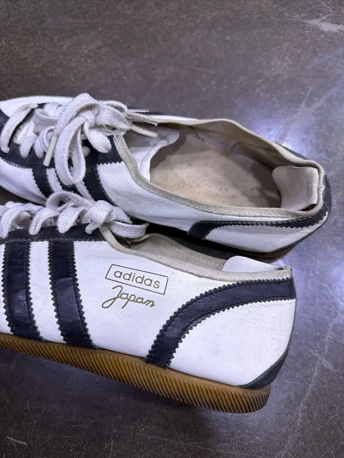 아디다스 오리지널 재팬 스니커즈 화이트 블랙 검 280 상품이미지6