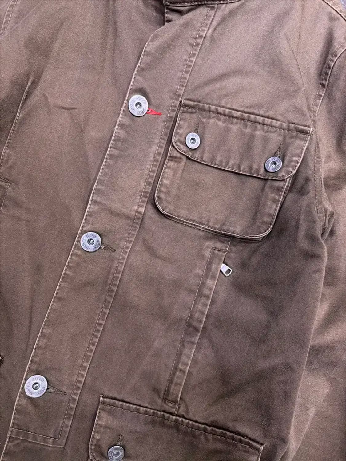 캘빈클라인 진스 빈티지 필드자켓 브라운 M 상품이미지4