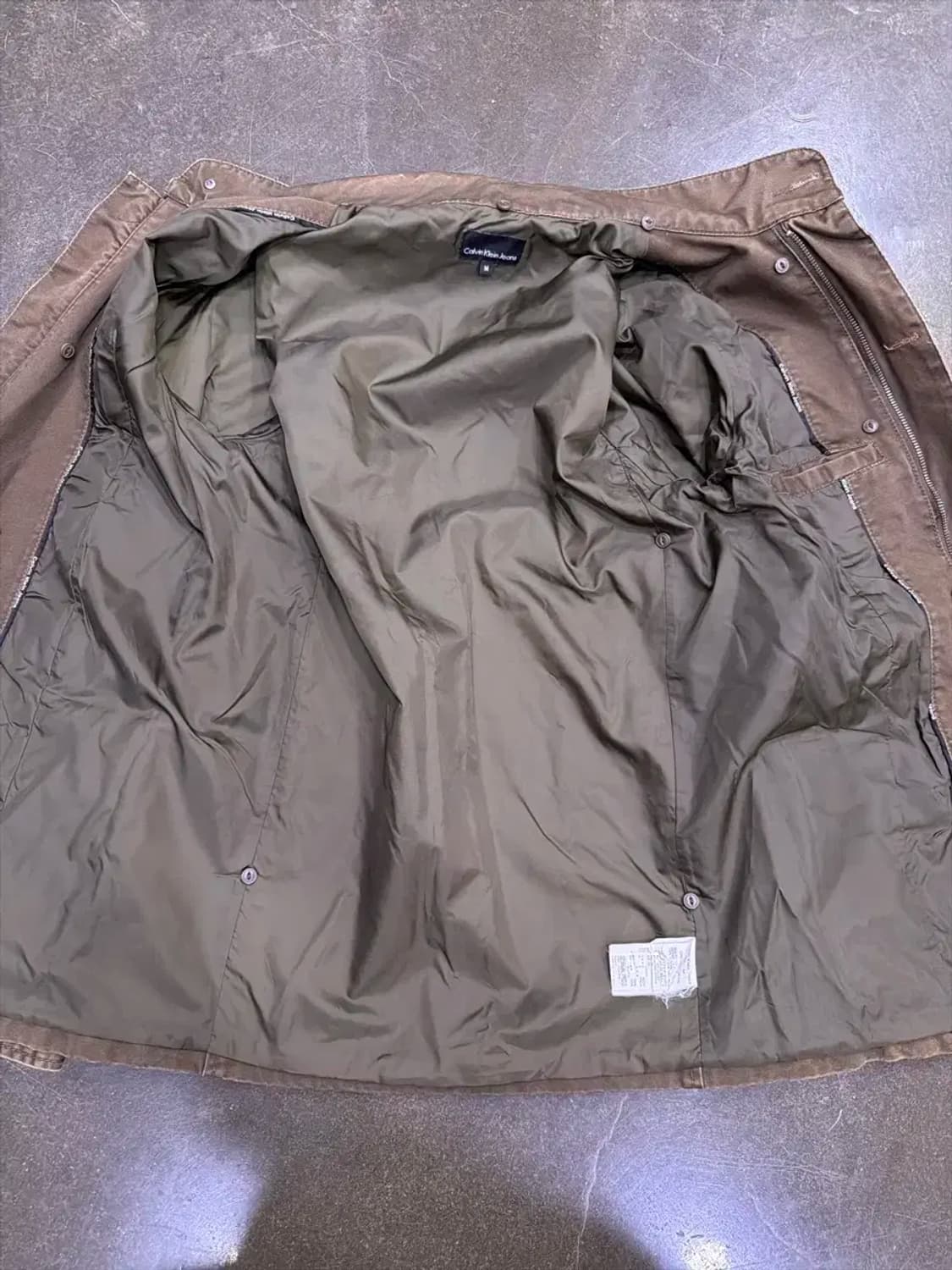 캘빈클라인 진스 빈티지 필드자켓 브라운 M 상품이미지7