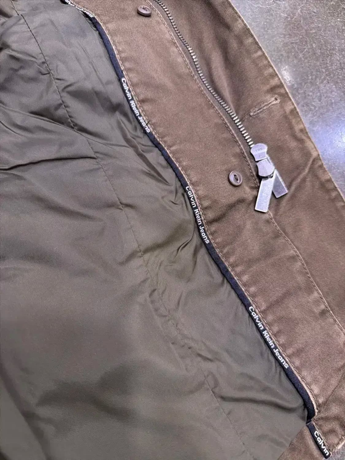 캘빈클라인 진스 빈티지 필드자켓 브라운 M 상품이미지9