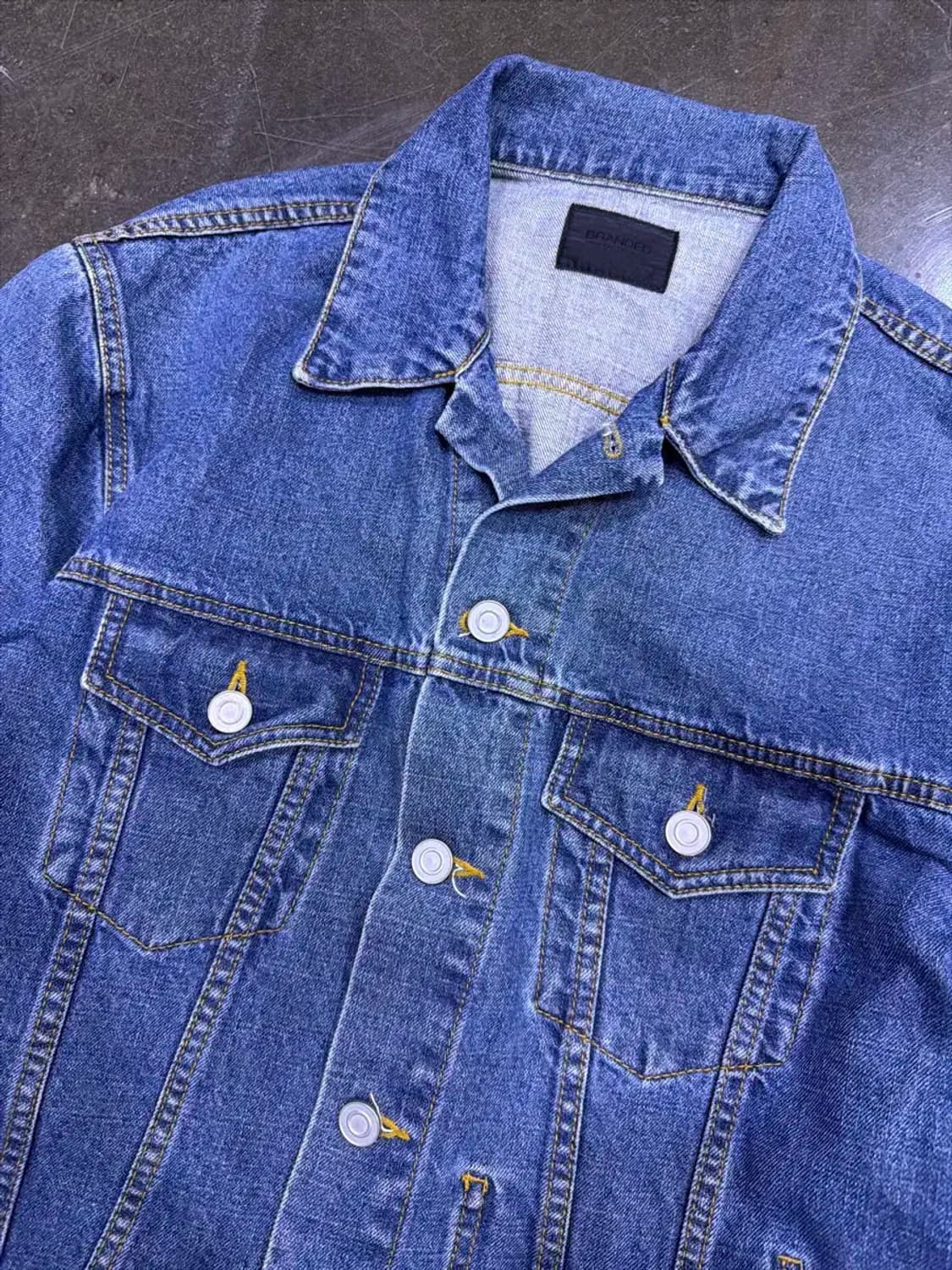 브랜디드 트러커 청자켓 데님자켓 M 상품이미지3