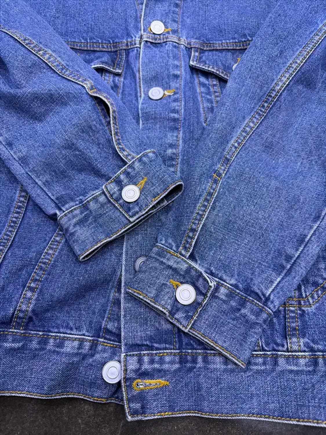 브랜디드 트러커 청자켓 데님자켓 M 상품이미지5