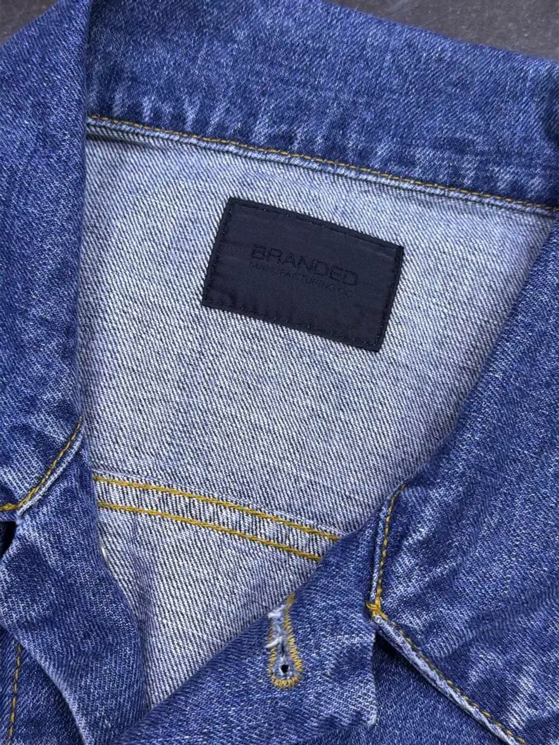 브랜디드 트러커 청자켓 데님자켓 M 상품이미지6