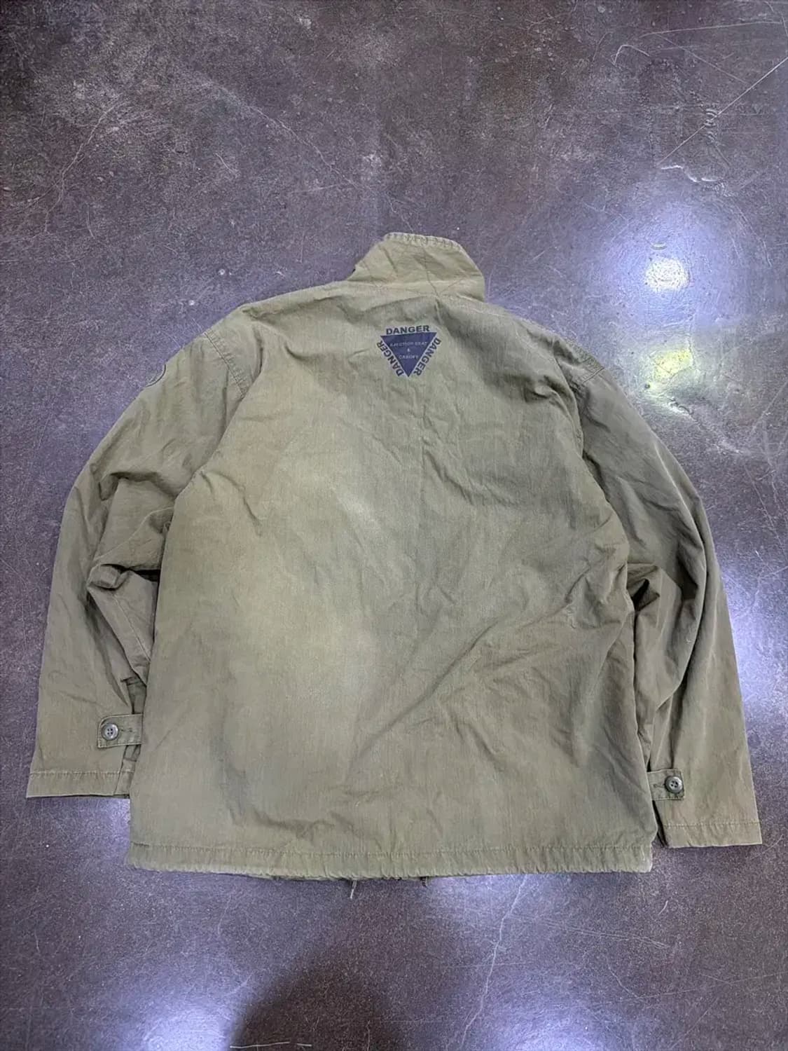 올드크로우 U.S.A 에어포스 항공자켓 올리브 L 상품이미지2