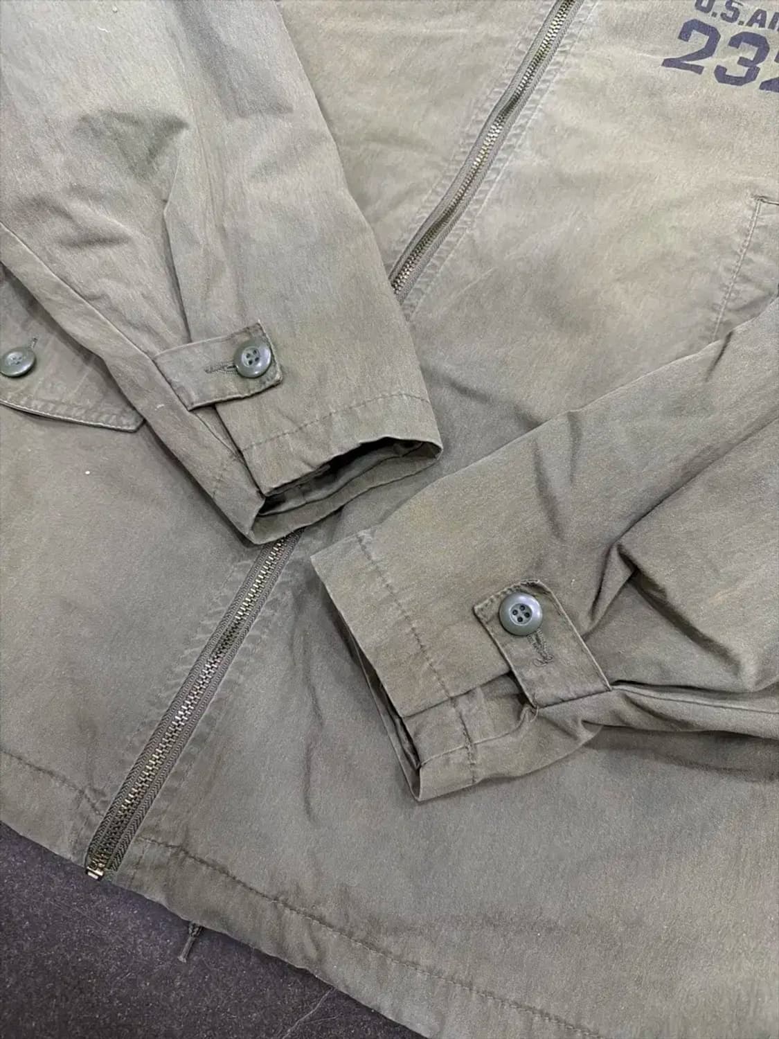 올드크로우 U.S.A 에어포스 항공자켓 올리브 L 상품이미지8