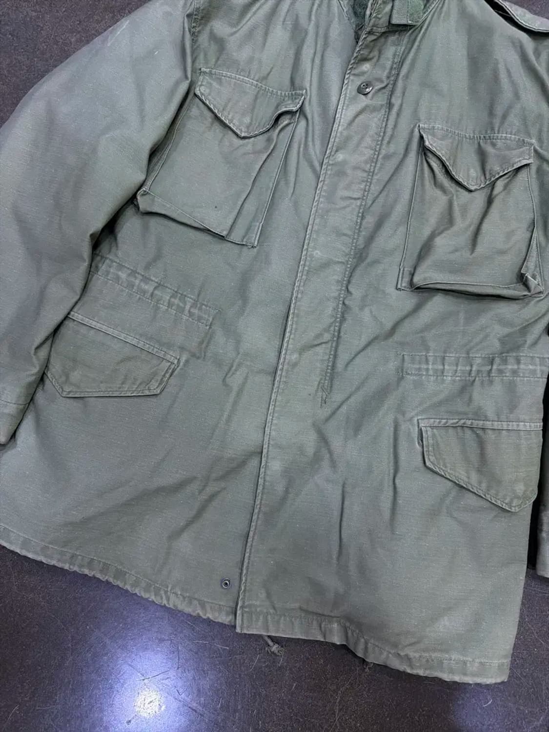 오리지널 M-65 야상 필드자켓 빈티지 밀리터리 M 상품이미지4