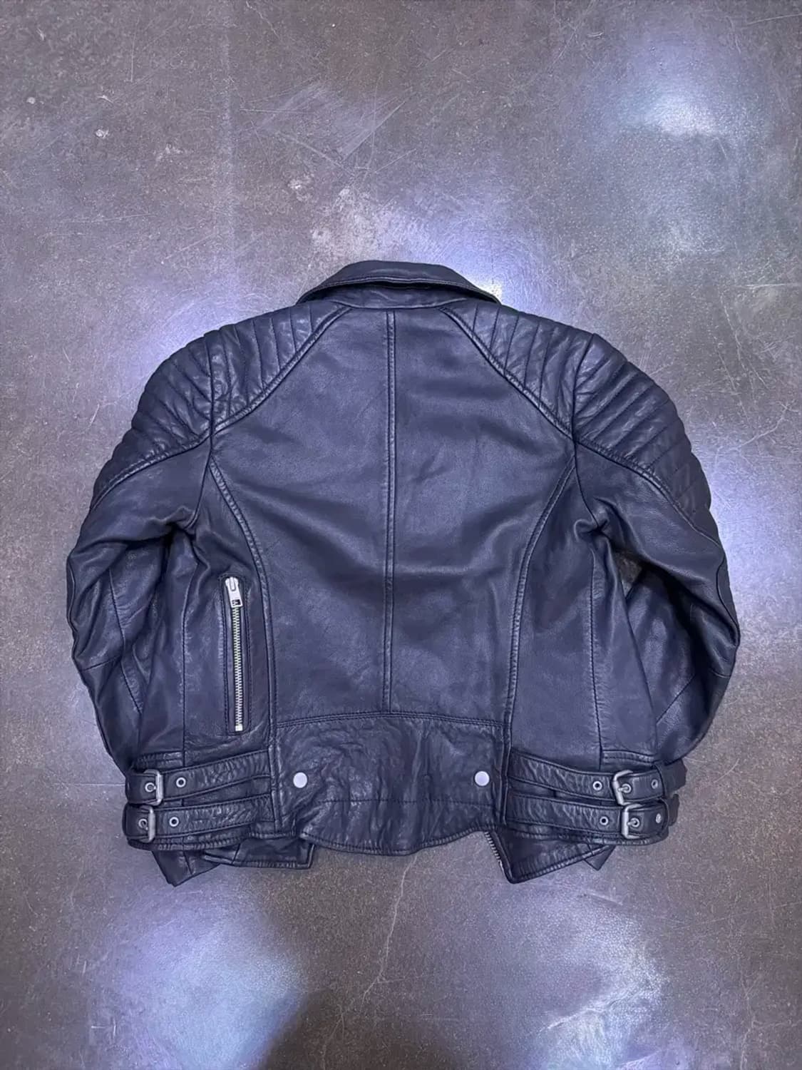 올세인츠 파핀 소가죽 바이커 라이더자켓 32 상품이미지2
