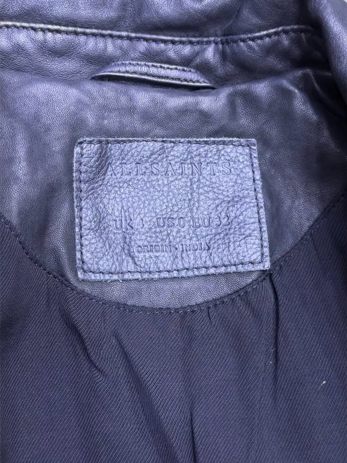 올세인츠 파핀 소가죽 바이커 라이더자켓 32 상품이미지8