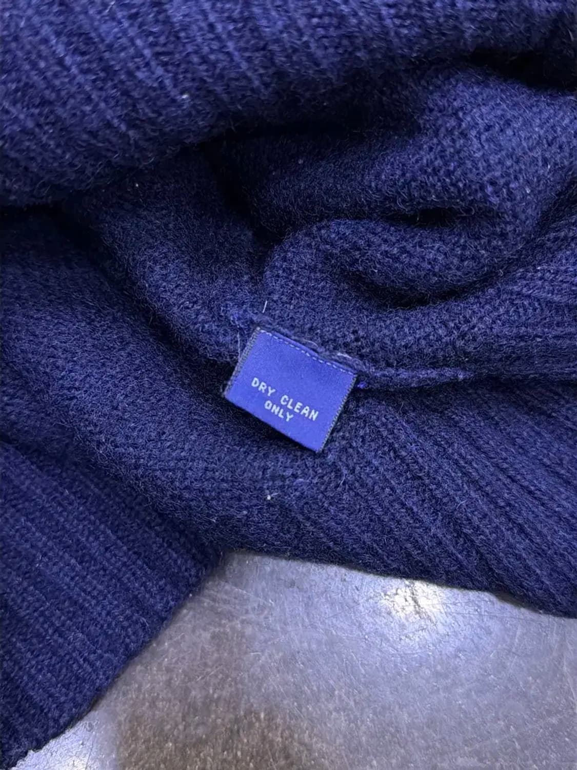 폴로 랄프로렌 울 니트 스웨터 네이비 S 상품이미지6