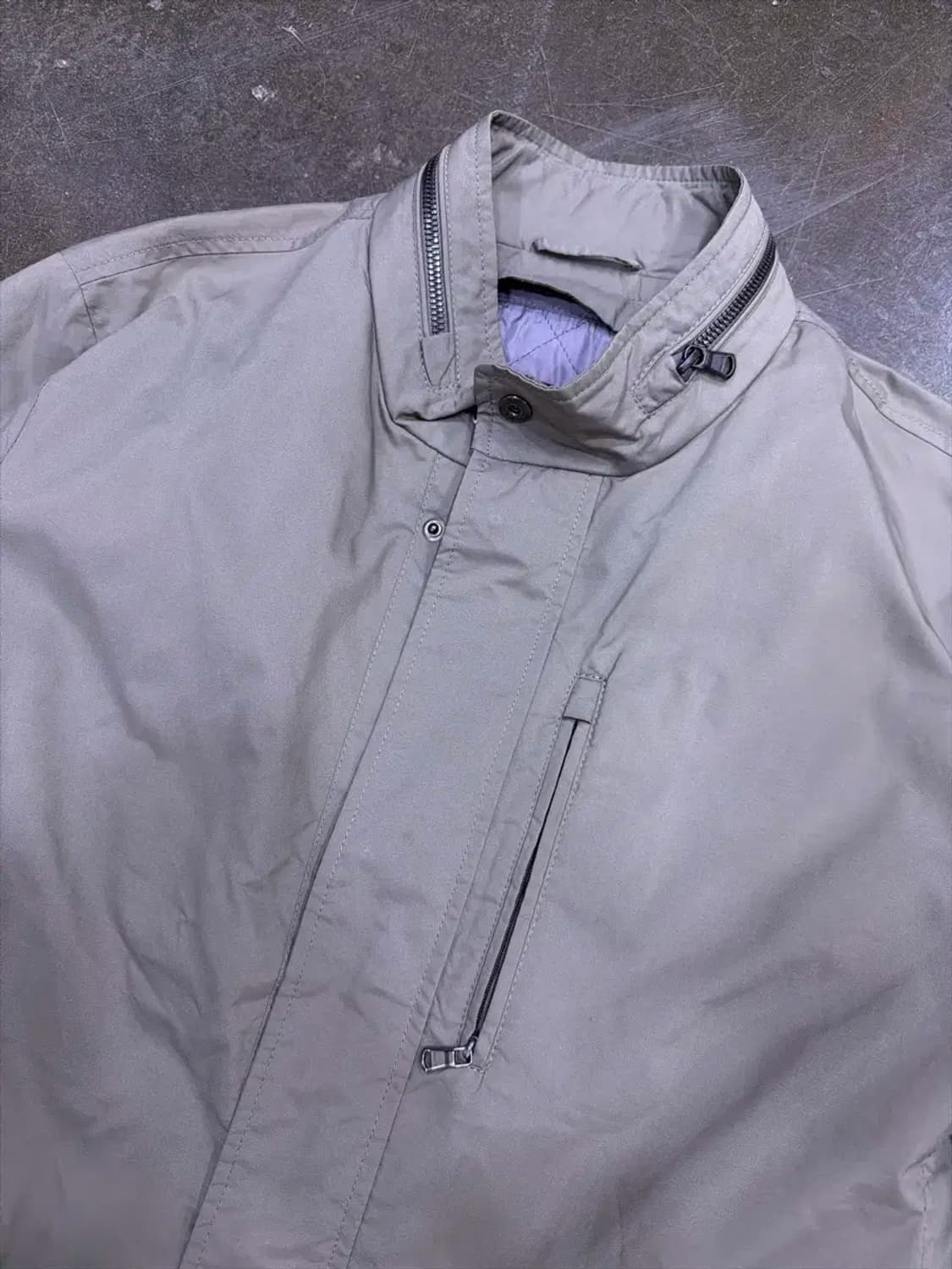 갤럭시 라이프스타일 라이너 탈부착 시파리 점퍼 베이지 105 상품이미지3