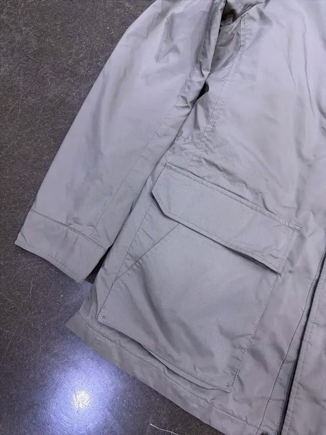 갤럭시 라이프스타일 라이너 탈부착 시파리 점퍼 베이지 105 상품이미지4