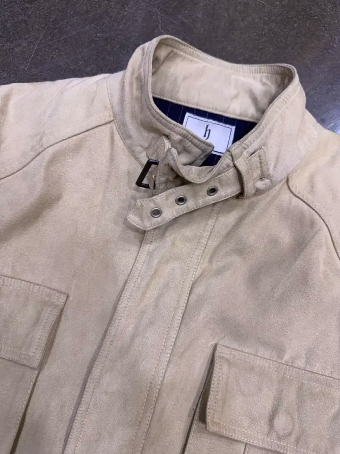 DJ Honda 에코 스웨이드 필드자켓 야상 베이지 L 상품이미지3