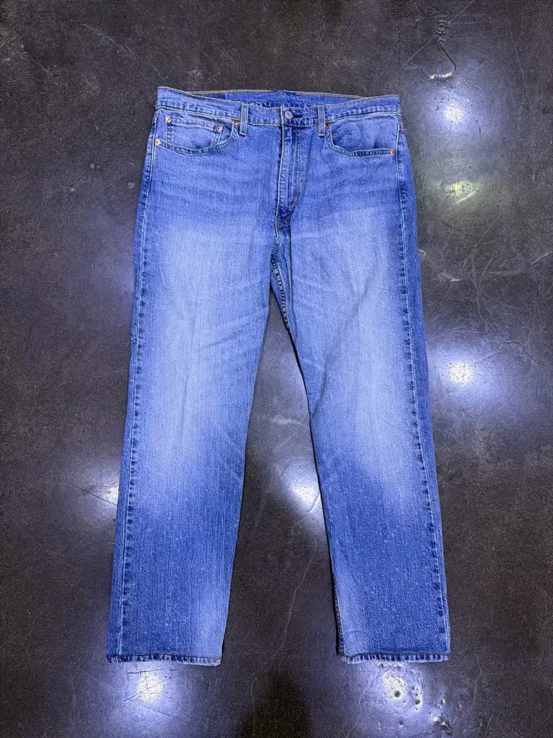 리바이스 502 테이퍼드핏 빈티지 타이 워싱 데님팬츠 36 상품이미지1