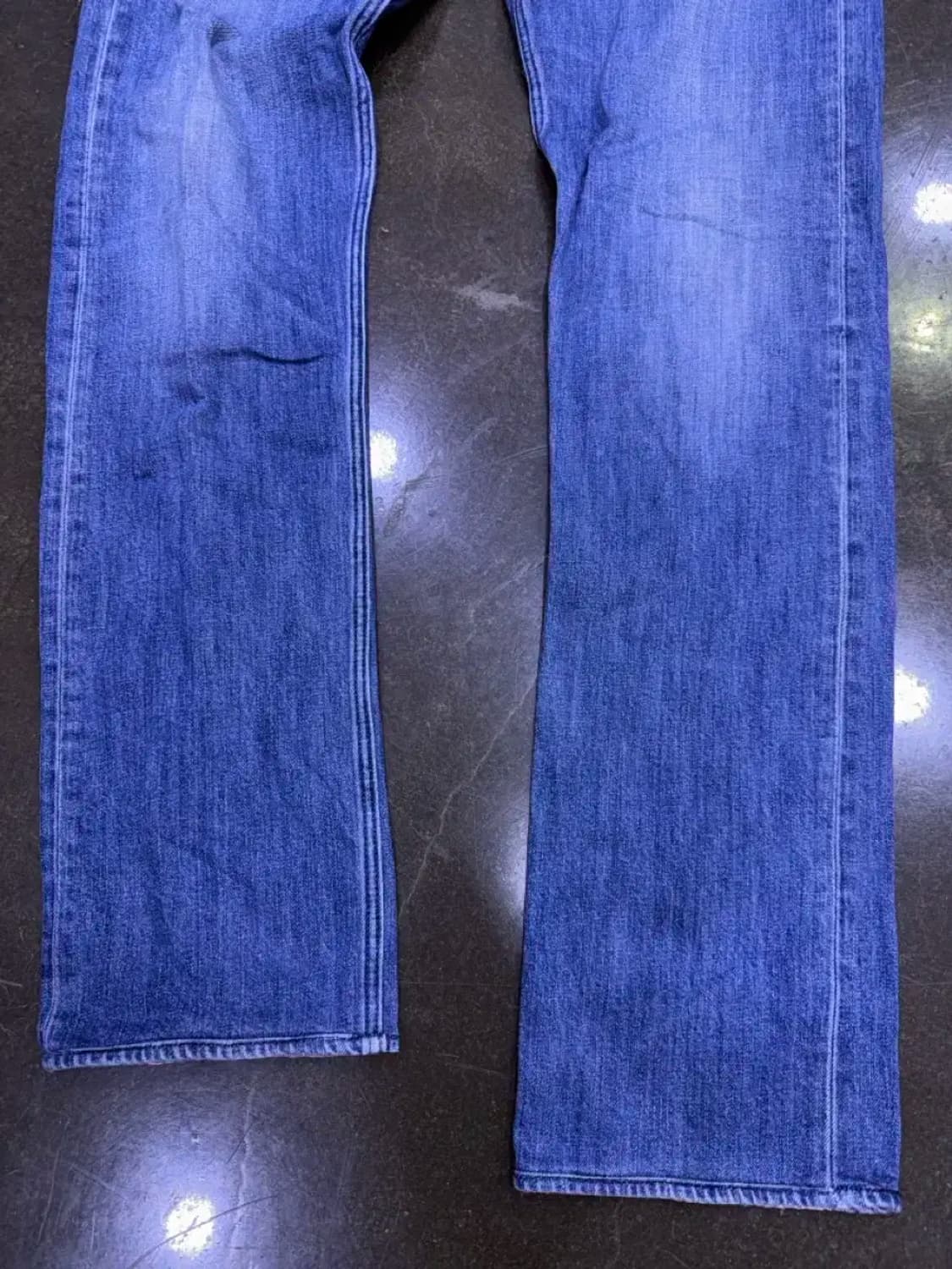 엠포리오 아르마니 빈티지 워싱 슬림핏 데님팬츠 34 상품이미지7