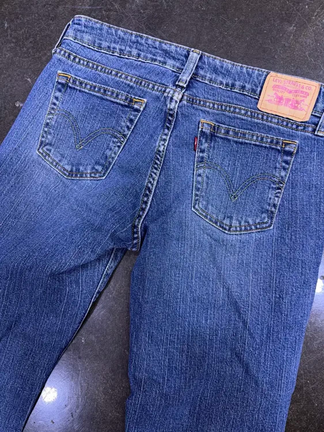 리바이스 545 00's 멕시코 로우 부츠컷 플레어 데님팬츠 6M 상품이미지5