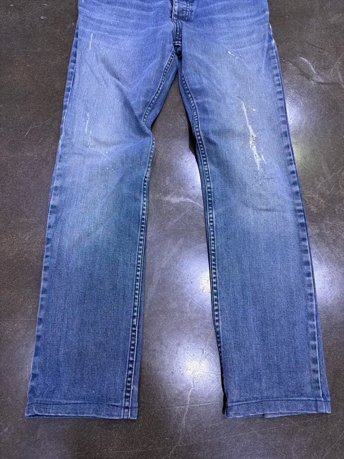 쟈딕앤볼테르 빈티지 워싱 데미지 슬림핏 데님팬츠 30 상품이미지6