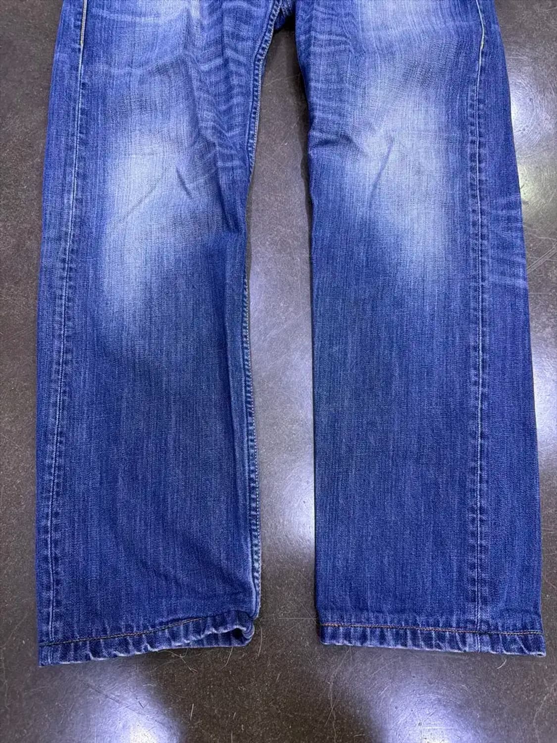 리바이스 504 레귤러 스트레이트핏 빈티지 워싱 데님팬츠 32 상품이미지6