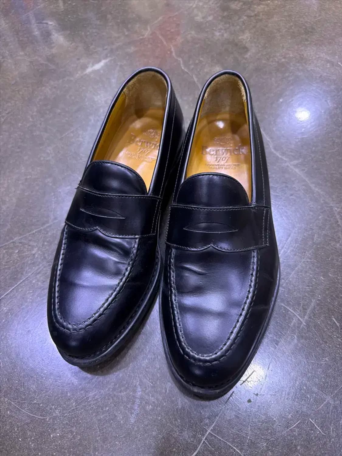 버윅 9628 클래식 페니로퍼 블랙 사이즈 5 (240) 상품이미지2