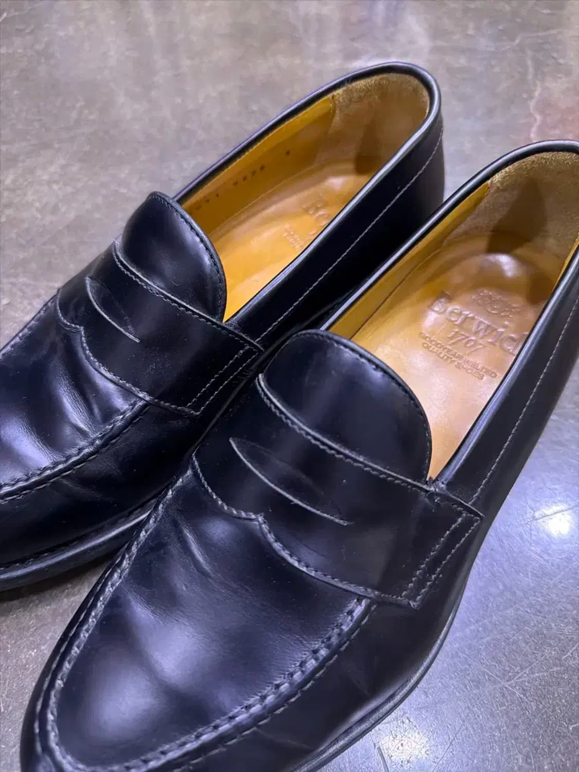 버윅 9628 클래식 페니로퍼 블랙 사이즈 5 (240) 상품이미지4