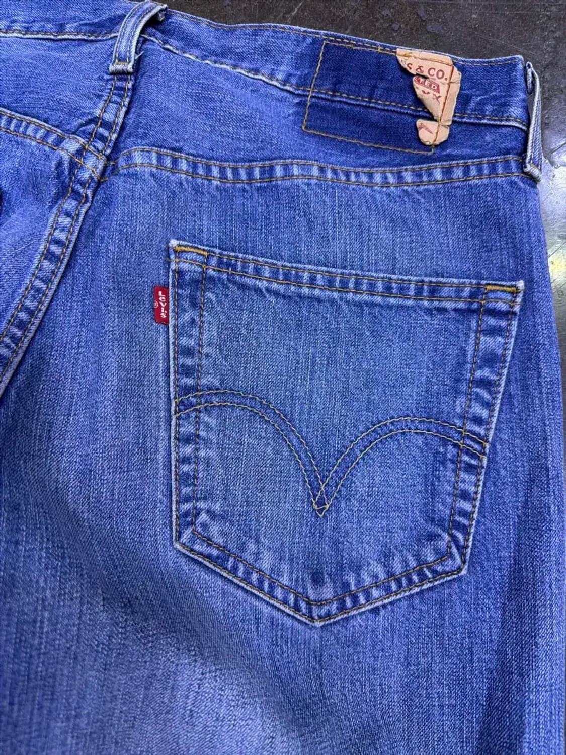 리바이스 501 00's 레귤러핏 빈티지 데님팬츠 34 상품이미지7