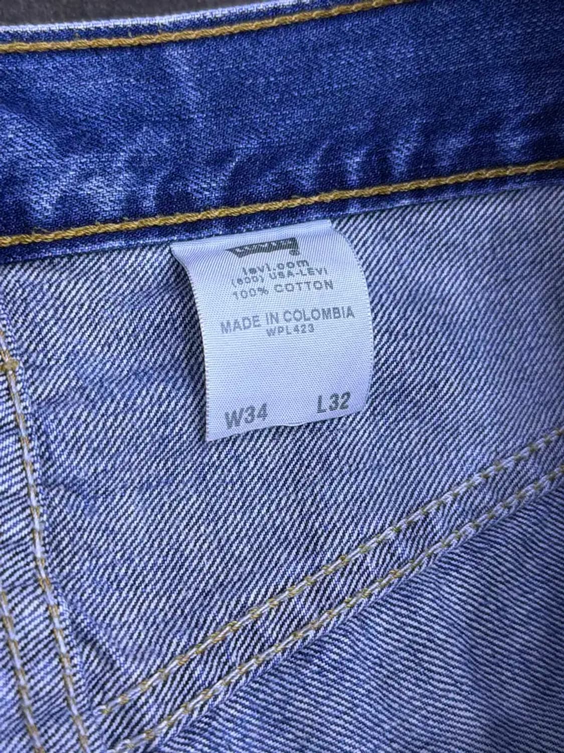 리바이스 501 00's 레귤러핏 빈티지 데님팬츠 34 상품이미지8