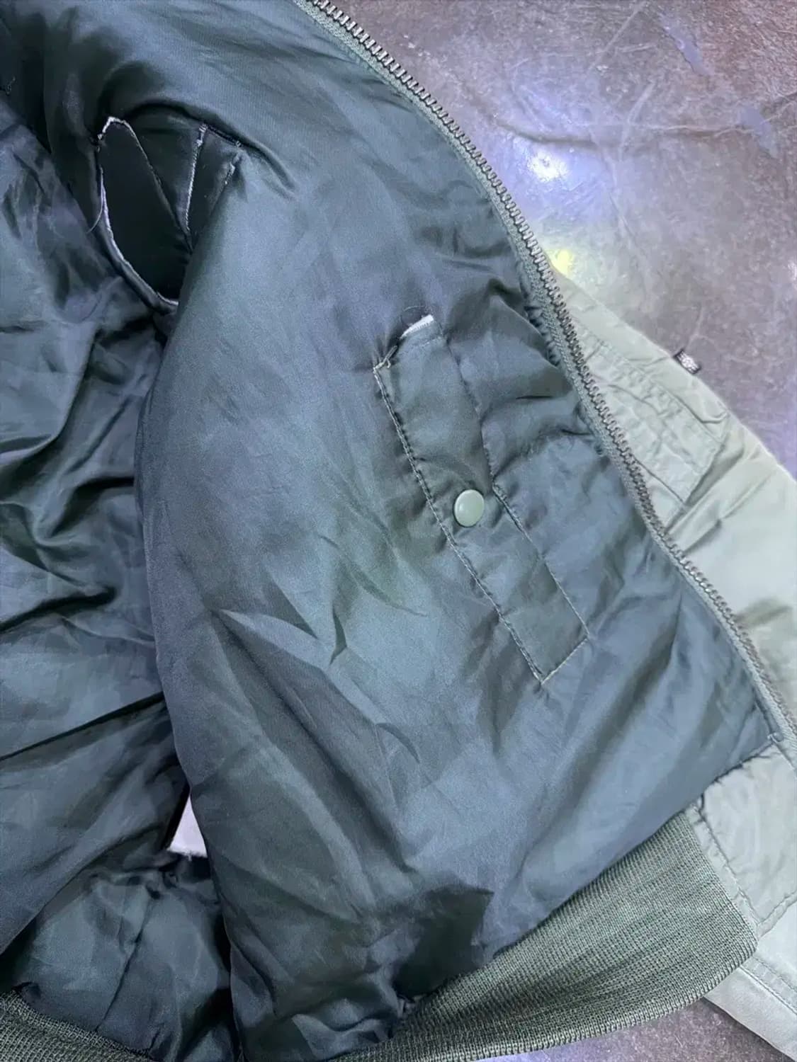 메데코 US 마린 항공점퍼 와펜 커스텀 XL 상품이미지8