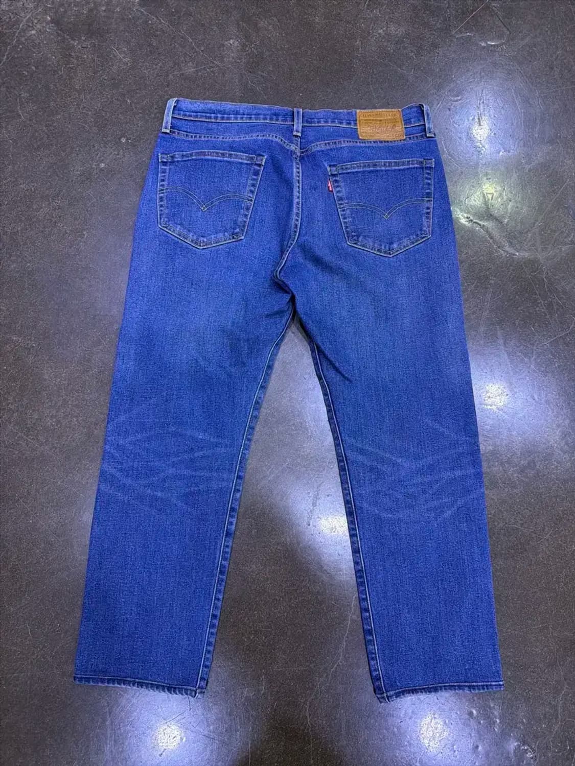 리바이스 502 프리미엄 빅 E 약기모 테이퍼드 데님팬츠 34 상품이미지2