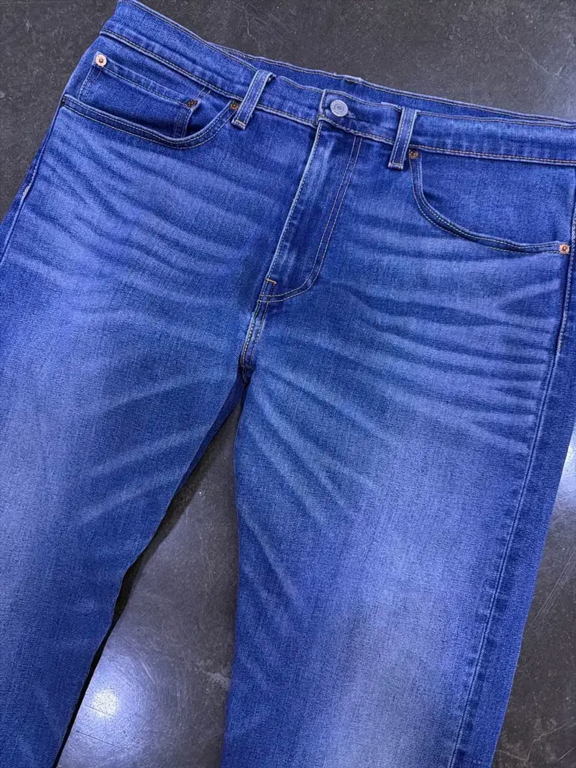 리바이스 502 프리미엄 빅 E 약기모 테이퍼드 데님팬츠 34 상품이미지3