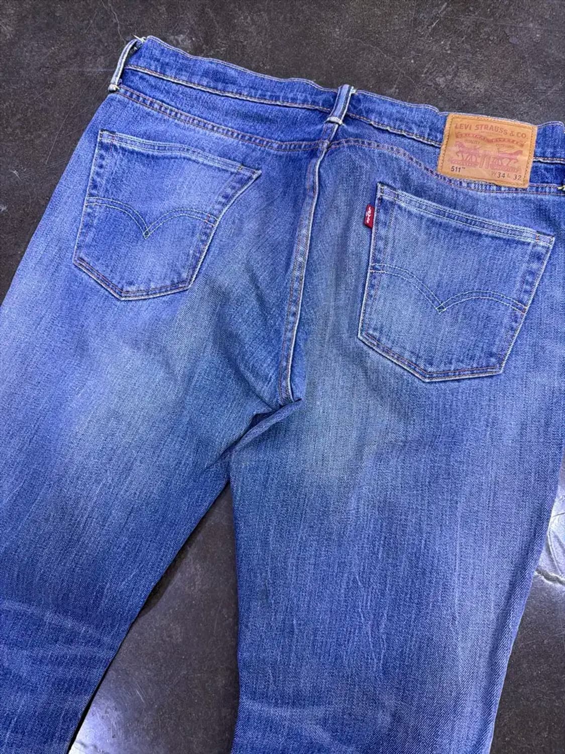 리바이스 511 화이트 오크 콘밀 슬림핏 데님팬츠 청바지 34 상품이미지5