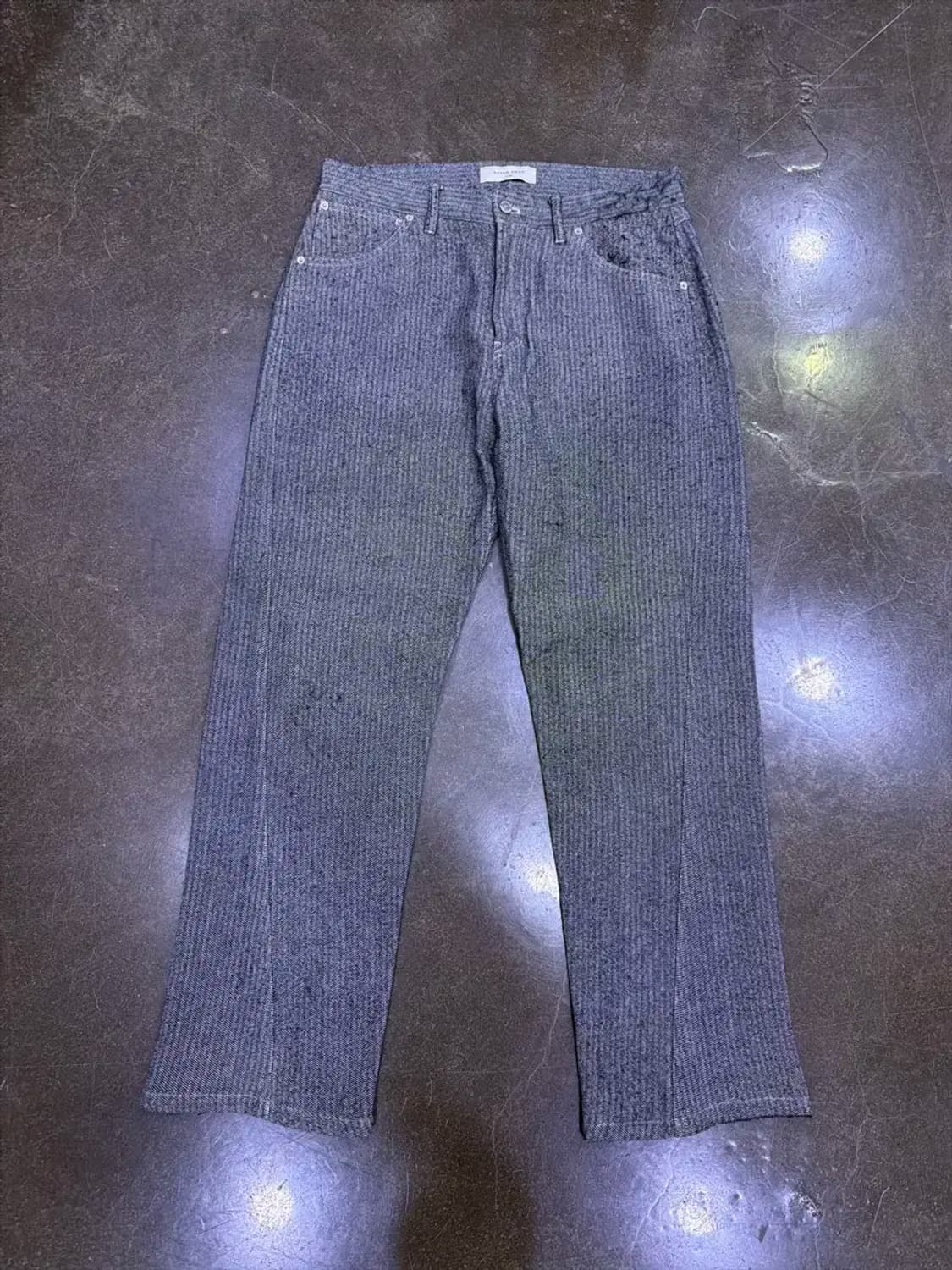 애프터프레이 스트레이크 오블리크 니팅 진 L 상품이미지5